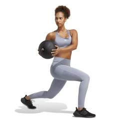 ADIDAS PowerReact Training Medium-Support Bra Sports Bras Women - Silver 11 ADIDAS PowerReact Training Medium-Support Bra Sports Bras Women - Silver -Sports Supplies Shop 17841000 16