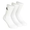 ADIDAS Crew Sportswear Ankle Sports Socks - White, Black