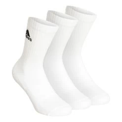 ADIDAS Crew Sportswear Ankle Sports Socks - White, Black