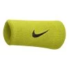 Nike Rafael Nadal Tennis Premier Doublewide Wristband 2 Pack - Neon Yellow, Black