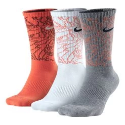 Nike Dri-Fit Topo Camo Training Tennis Socks 3 Pack Men - Multicoloured
