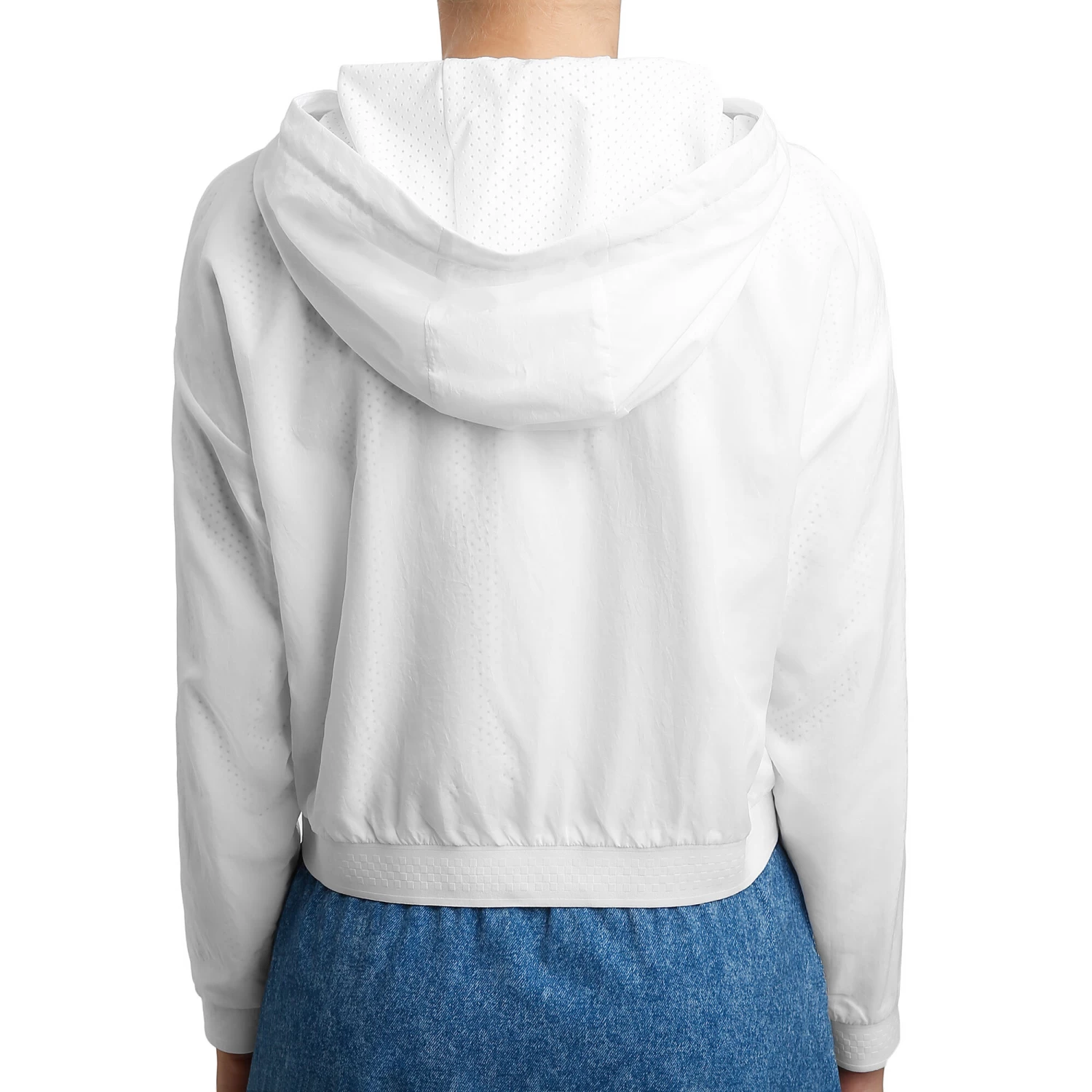 Nike Court Stadium Training Jacket Women - White, Blue 2 Nike Court Stadium Training Jacket Women - White, Blue - Image 2