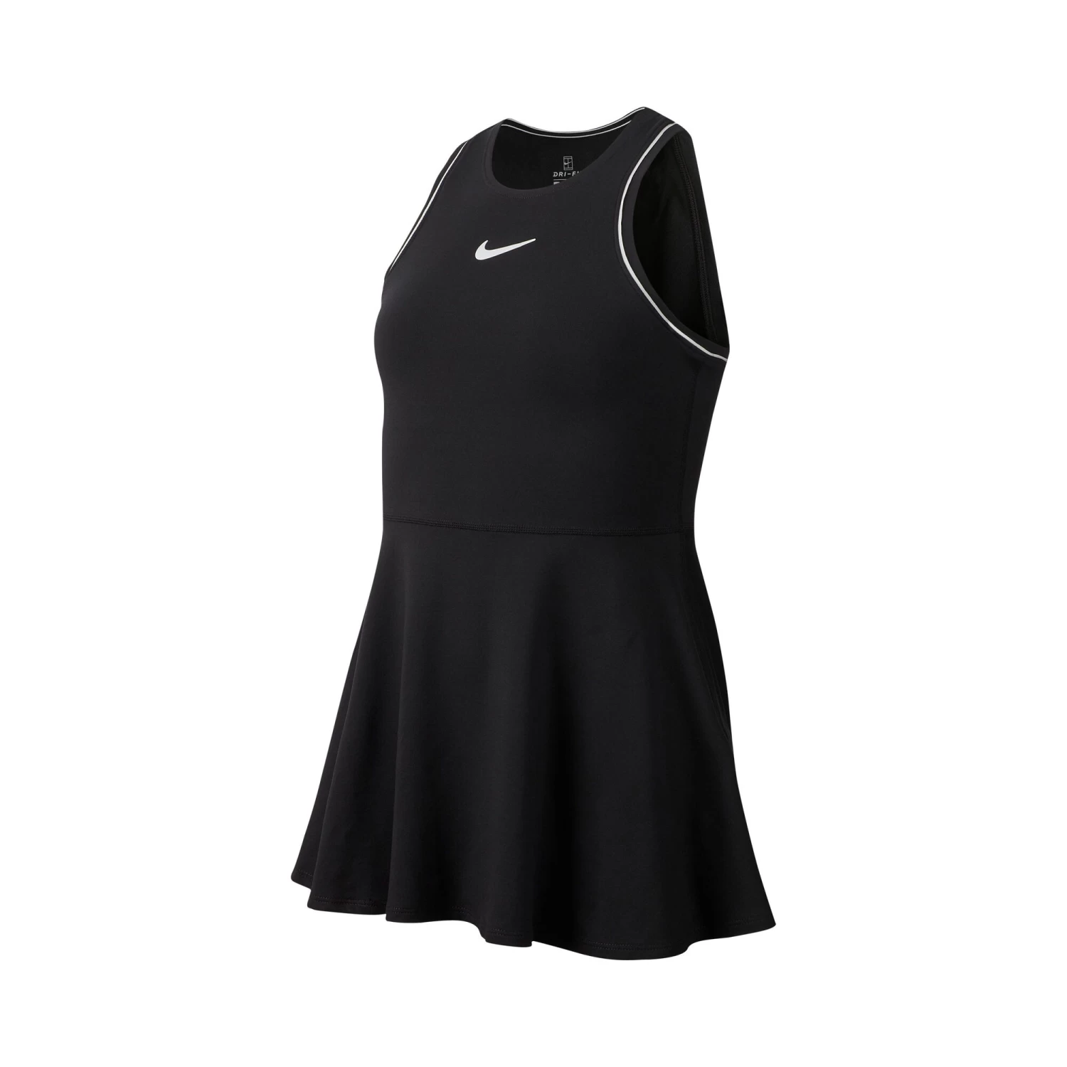 Nike Court Dry Dress Girls - Black, White 1 Nike Court Dry Dress Girls - Black, White