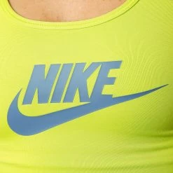 Nike Swoosh Futura Sports Bras Women - Lemon, Blue -Sports Supplies Shop 49165000 33