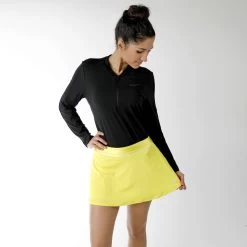 Nike Court Flouncy Skirt Women - Lemon, White -Sports Supplies Shop 50326000 24