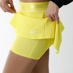 Nike Court Flouncy Skirt Women - Lemon, White -Sports Supplies Shop 50326000 26