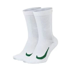 Nike Court Multiplier Max Sports Socks - White, Green