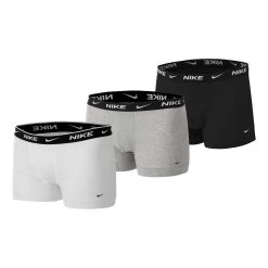 Nike Everyday Stretch Boxer Shorts 3 Pack Men - White, Lightgrey