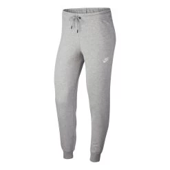 Nike Sportswear Essential Fleece Training Pants Women - Lightgrey, White