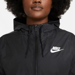 Nike Sportswear Woven Plus Size Training Jacket Women - Black -Sports Supplies Shop 53055000 14