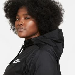Nike Sportswear Woven Plus Size Training Jacket Women - Black -Sports Supplies Shop 53055000 15