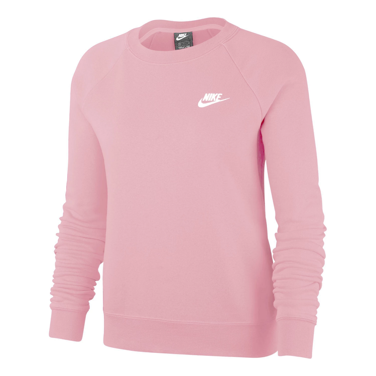 Nike Sportswear Essential Sweatshirt Women - Pink, White 1 Nike Sportswear Essential Sweatshirt Women - Pink, White