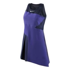 Nike Dri-Fit Advantage Slam Dress Women - Violet, Dark Blue