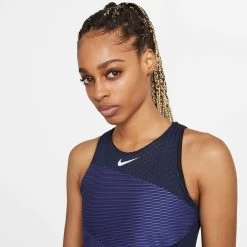 Nike Dri-Fit Advantage Slam Dress Women - Violet, Dark Blue -Sports Supplies Shop 53196000 15