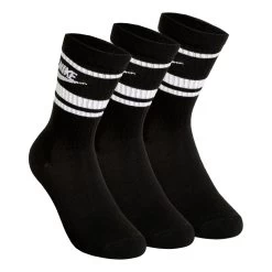 Nike Sportswear Essential Sports Socks 3 Pack - Black, White