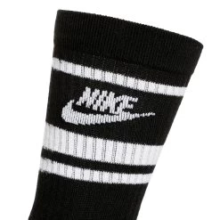 Nike Sportswear Essential Sports Socks 3 Pack - Black, White -Sports Supplies Shop 53477000 12