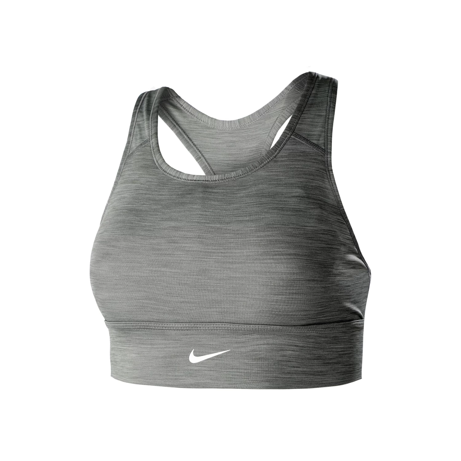 Nike Swoosh Long Line Sports Bras Women - Grey, White 1 Nike Swoosh Long Line Sports Bras Women - Grey, White
