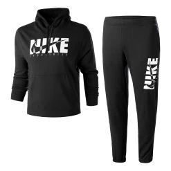 Nike Sportswear Graphic Tracksuit Men - Black, White