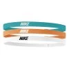 Nike Elastic 2.0 Hair Band 3 Pack - Blue, Multicoloured