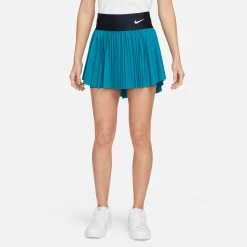 Nike Court Advantage Dri-Fit Skirt Women - Turquoise, Black -Sports Supplies Shop 55126000 11