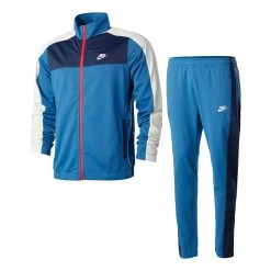 Nike Spotswear Sport Essentials Tracksuit Men - Blue, Cream