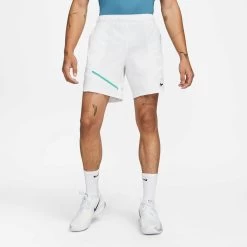 Nike Court Flex Slam Shorts Men - White, Turquoise -Sports Supplies Shop 55280000 11