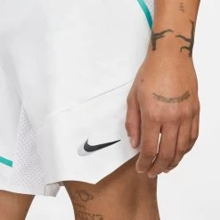 Nike Court Flex Slam Shorts Men - White, Turquoise -Sports Supplies Shop 55280000 15