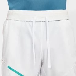 Nike Court Flex Slam Shorts Men - White, Turquoise -Sports Supplies Shop 55280000 16