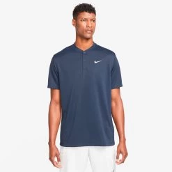 Nike Dri-Fit Blade Solid Polo Men - Dark Blue -Sports Supplies Shop 55329000 13