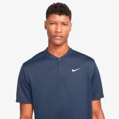 Nike Dri-Fit Blade Solid Polo Men - Dark Blue -Sports Supplies Shop 55329000 16