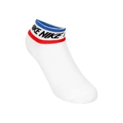 Nike Ankle Essential Tennis Socks 3 Pack - White, Multicoloured -Sports Supplies Shop 55431000 12