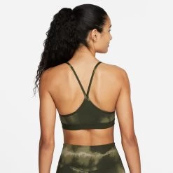 Nike Dri-Fit Indy DYE All Over Print Sports Bras Women - Green -Sports Supplies Shop 55874000 16