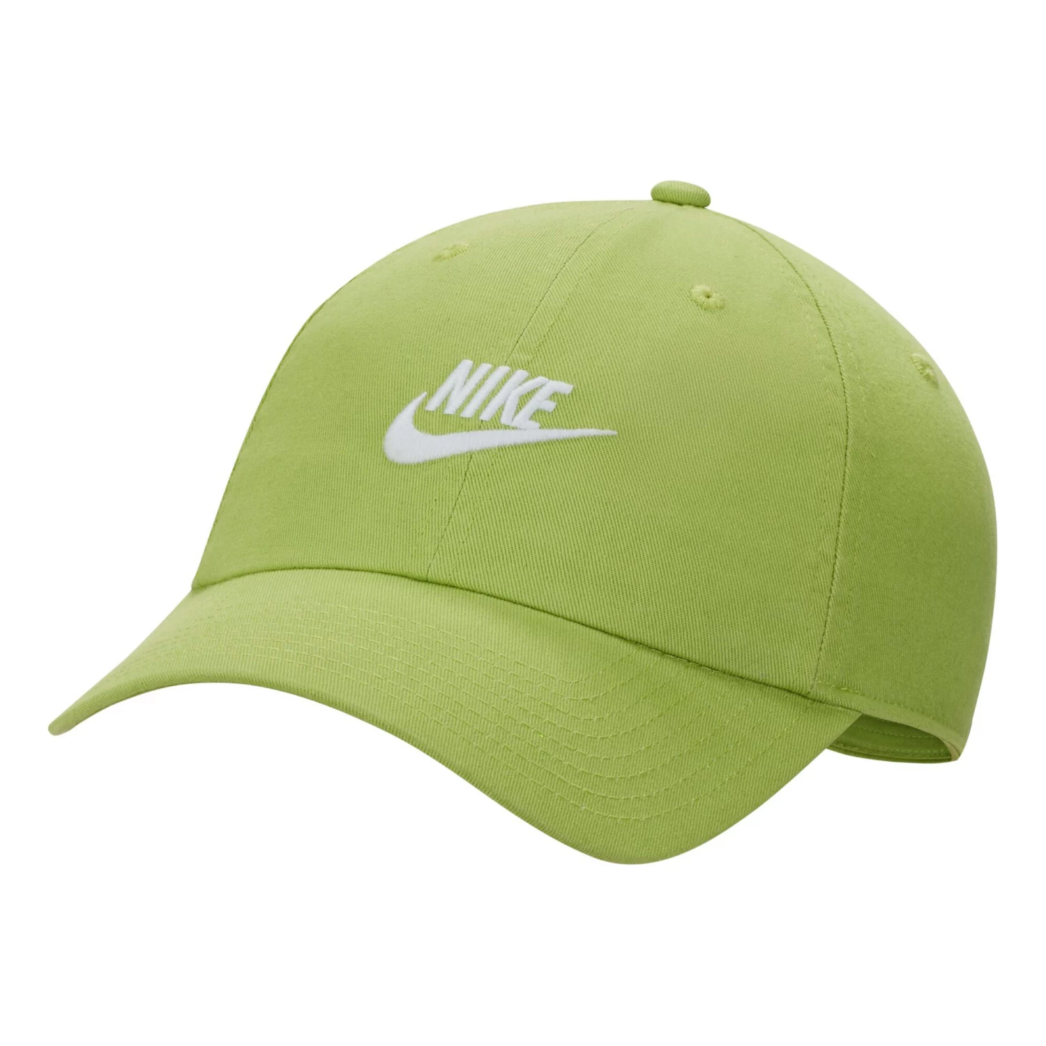 Nike Sportswear Heritage86 Futura Washed Cap - Neon Green 1 Nike Sportswear Heritage86 Futura Washed Cap - Neon Green
