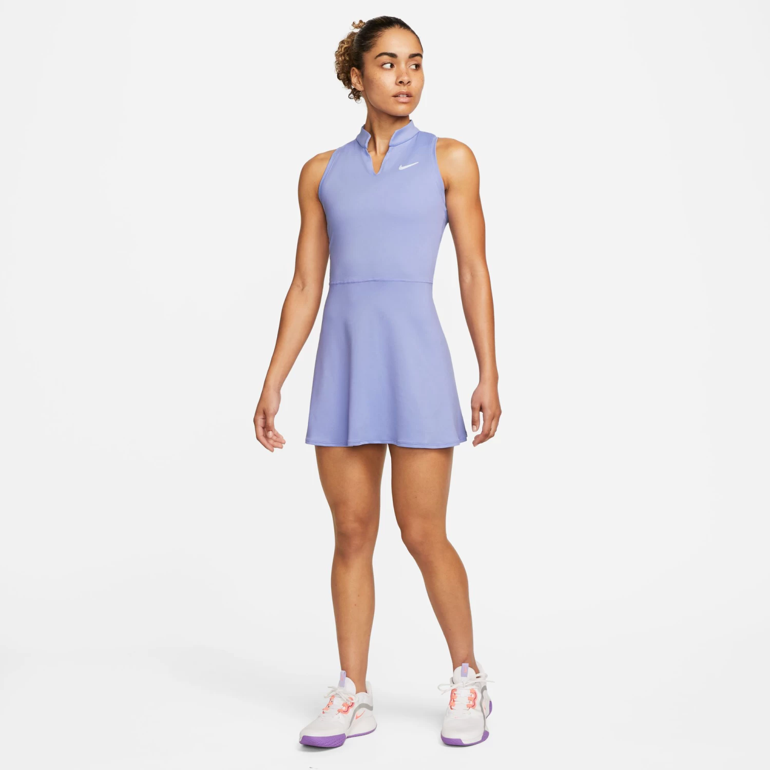 Nike Court Victory Dri-Fit Flouncy Dress Women - Lilac 6 Nike Court Victory Dri-Fit Flouncy Dress Women - Lilac - Image 6