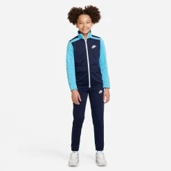 Nike Sportswear Futura Tracksuit Boys - Dark Blue, Turquoise -Sports Supplies Shop 56803000 13